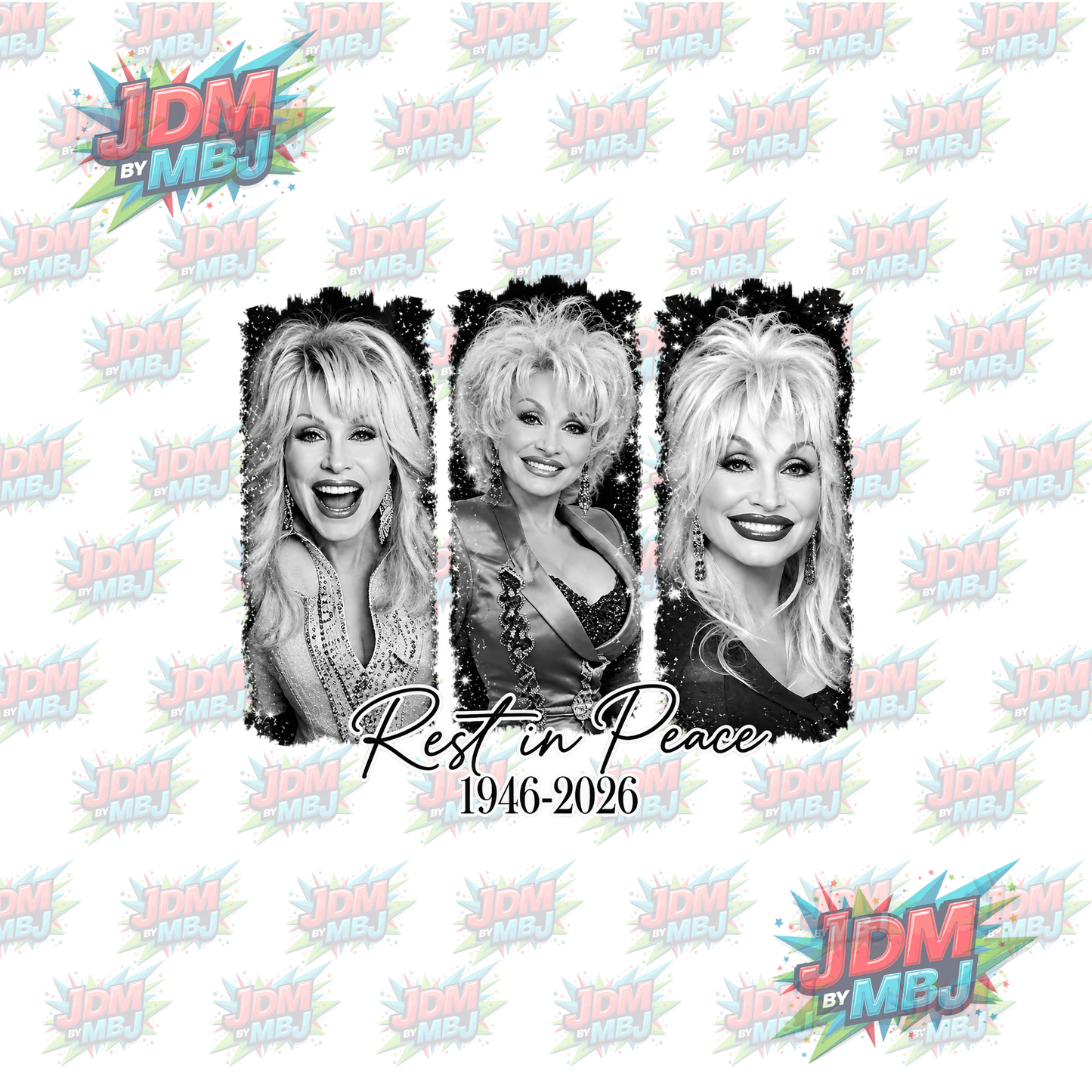 Iron On - Dolly Parton DTF