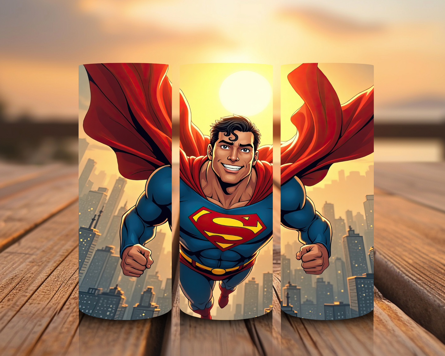 Inspirado en las impresiones de sublimación de Superman