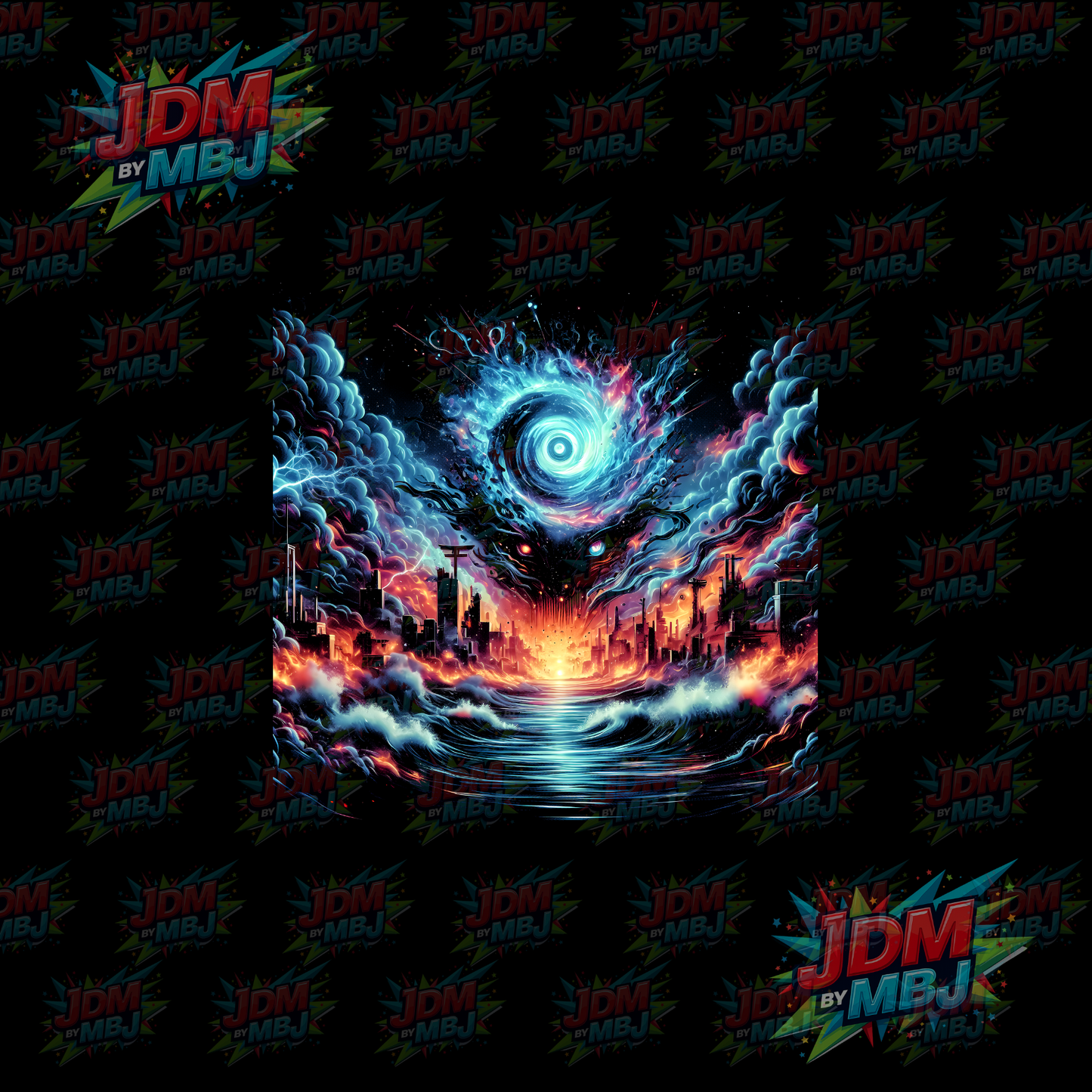 Iron On - Naruto 'Halftone' DTF