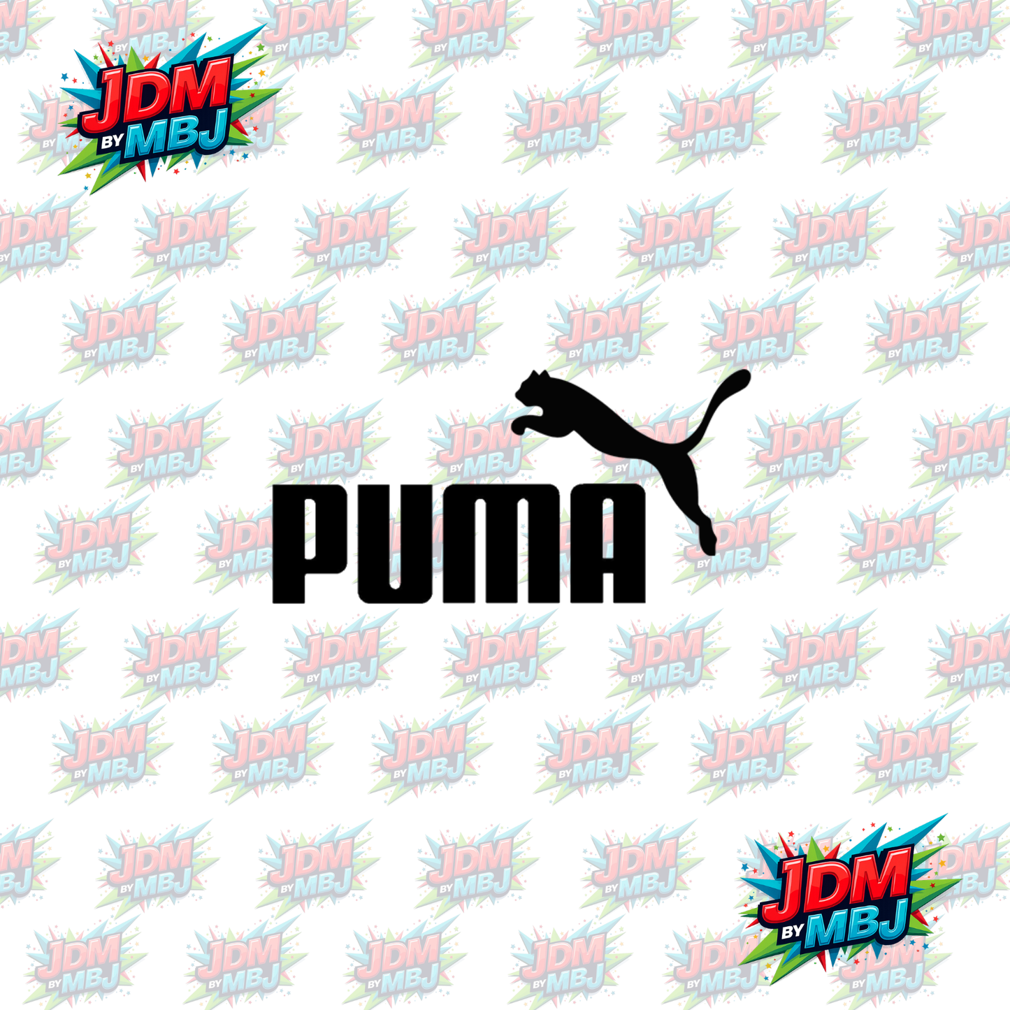 Iron On - Puma Brand Inspired DTF 20cm