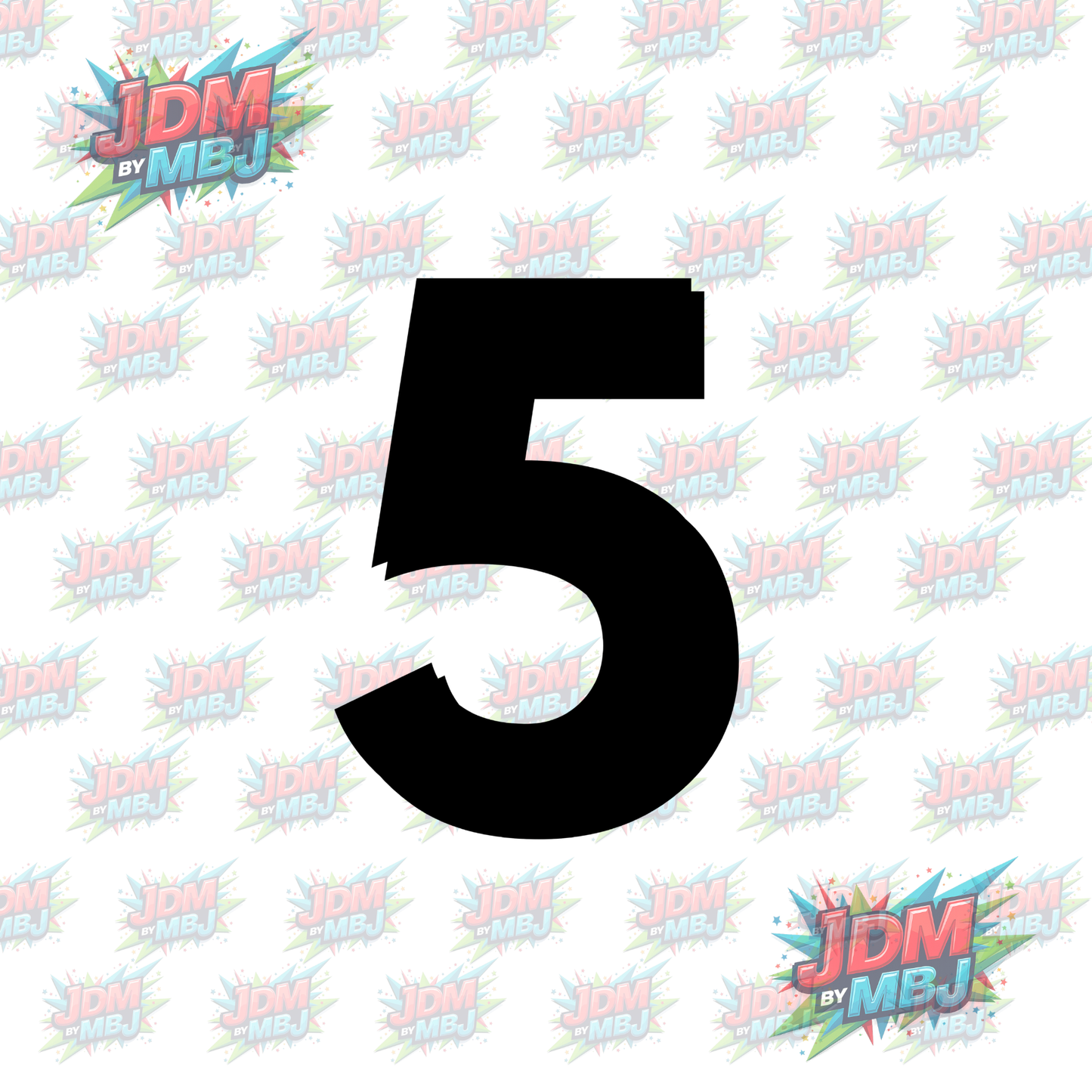 Iron On - Jersey Numbers DTF