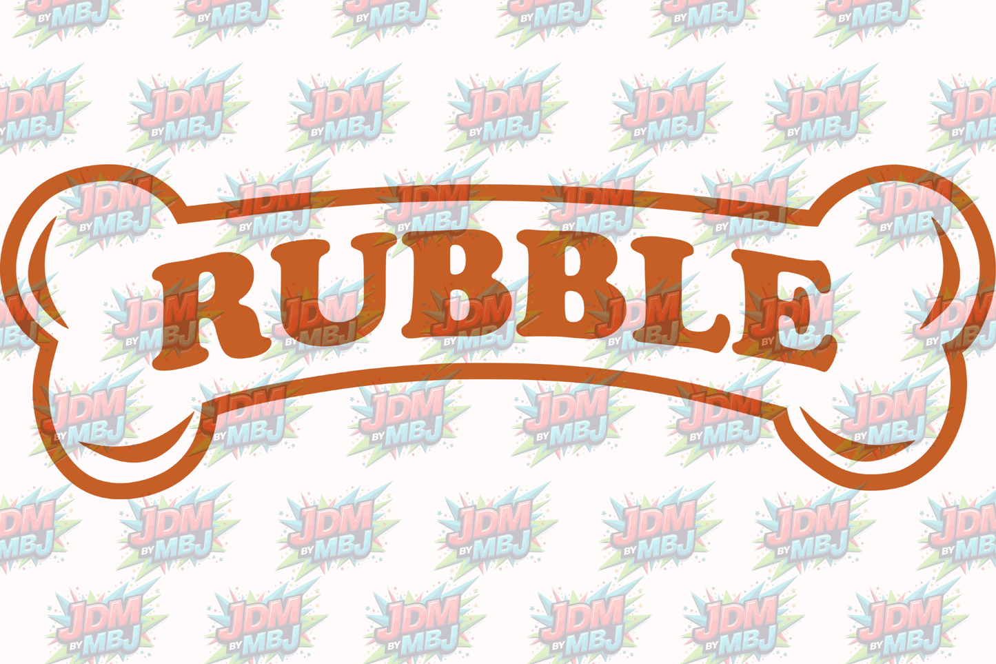 Rubble - UV Wrap