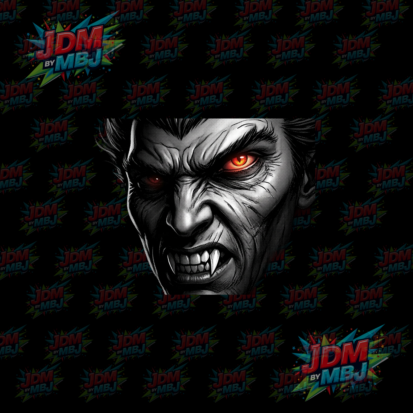 Iron On - Horror 'Halftone' DTF