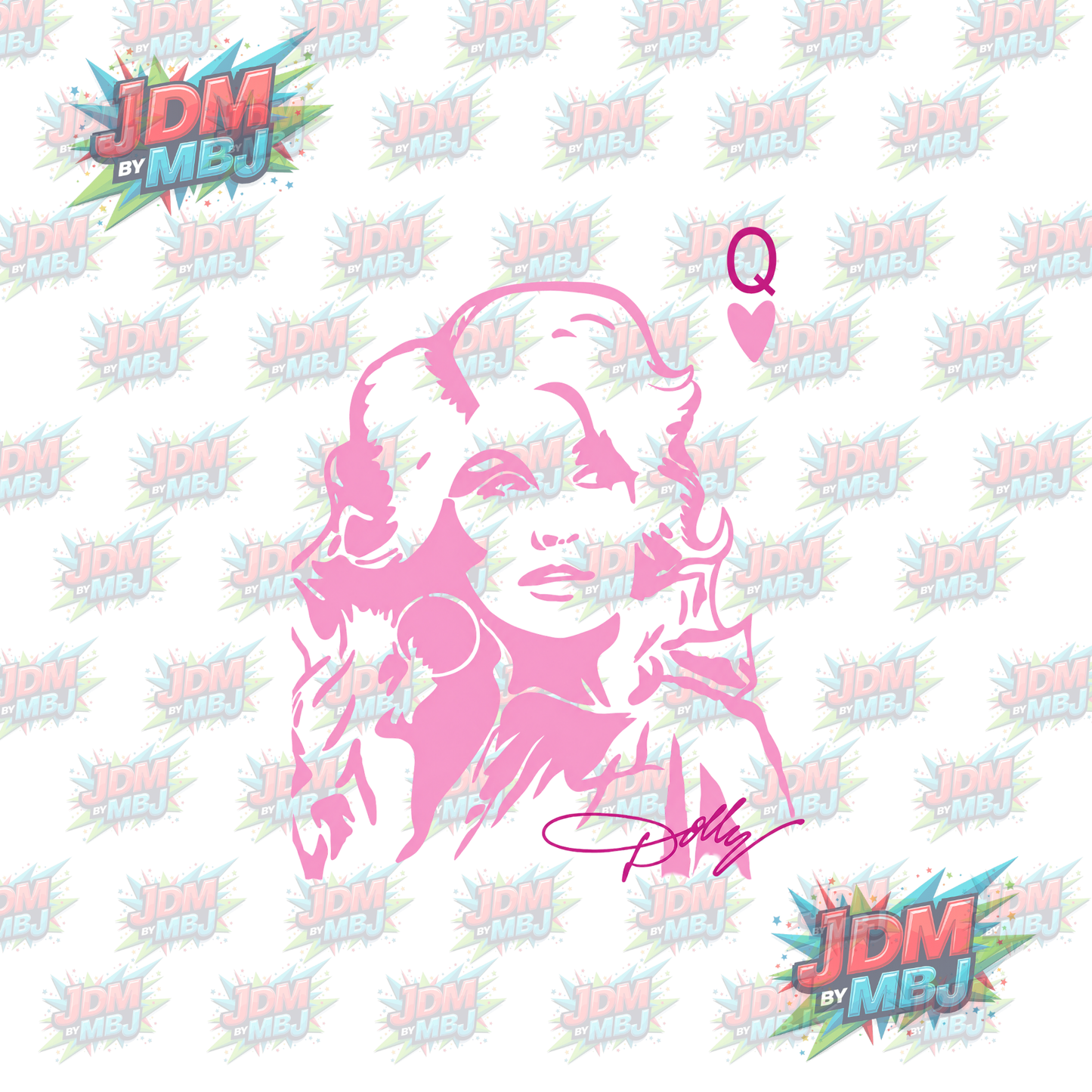 Iron On - Dolly Parton DTF