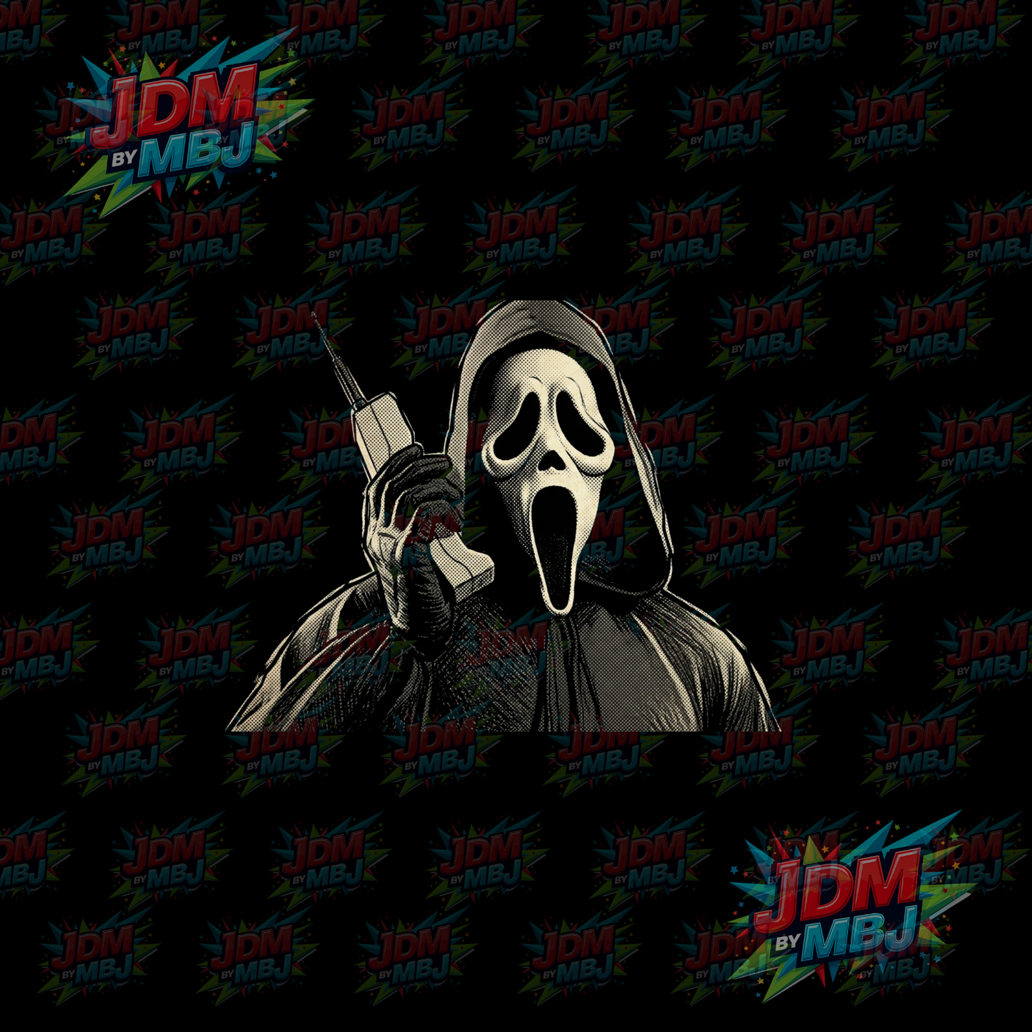 Iron On - Horror 'Halftone' DTF