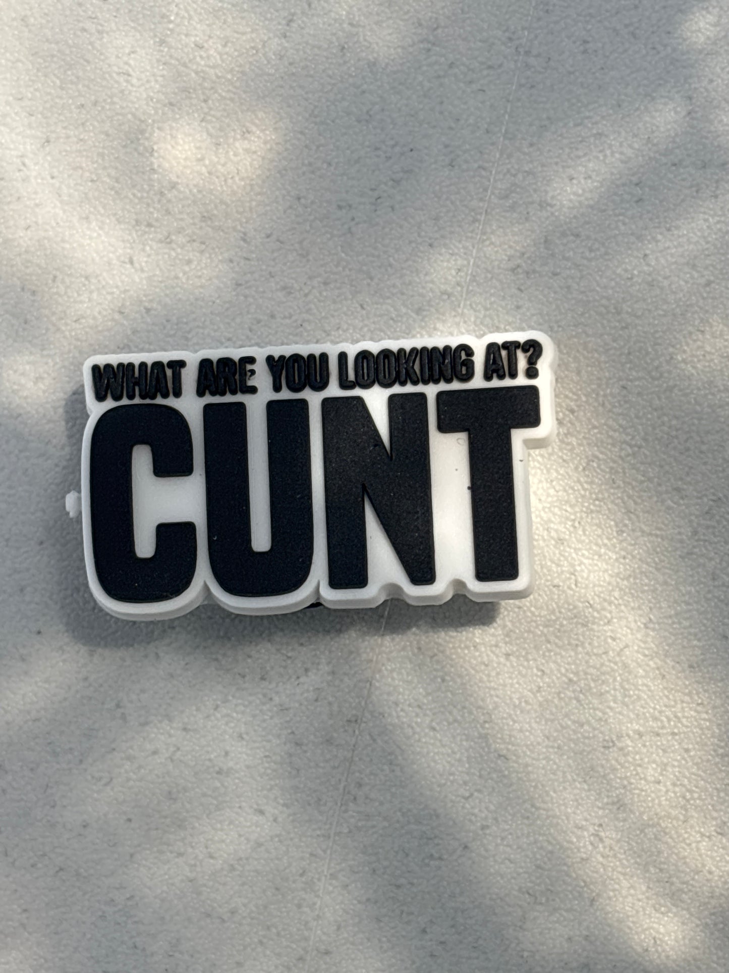 Inspired by What are you looking at C*N+ Shoe Charm's