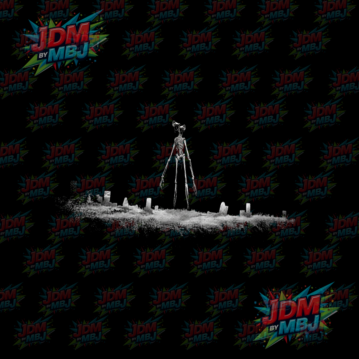 Iron On - Horror 'Halftone' DTF