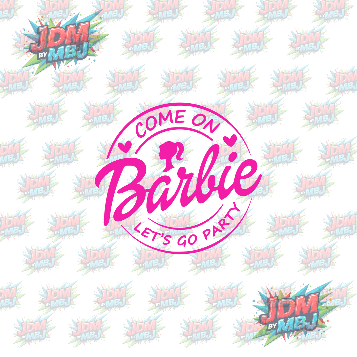 Iron On - Barbie DTF