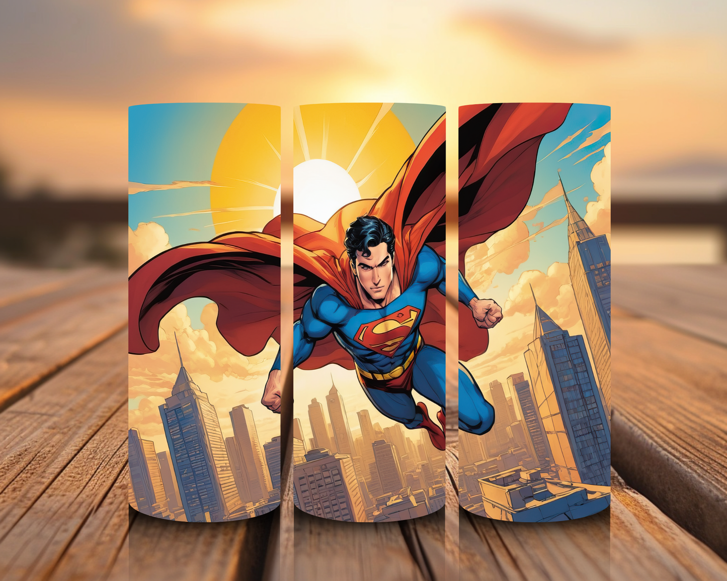 Inspirado en las impresiones de sublimación de Superman