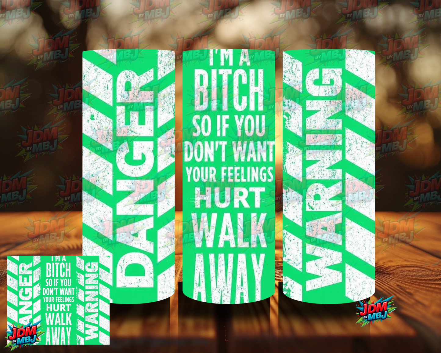 I'm a Bitch "Danger" Sublimation Prints