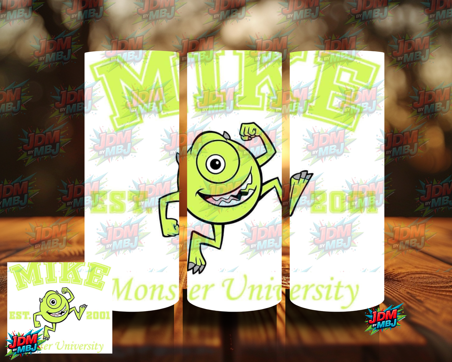 Inspired by Monsters Inc Sublimation Prints