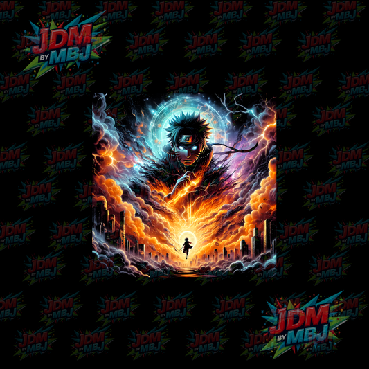 Iron On - Naruto 'Halftone' DTF
