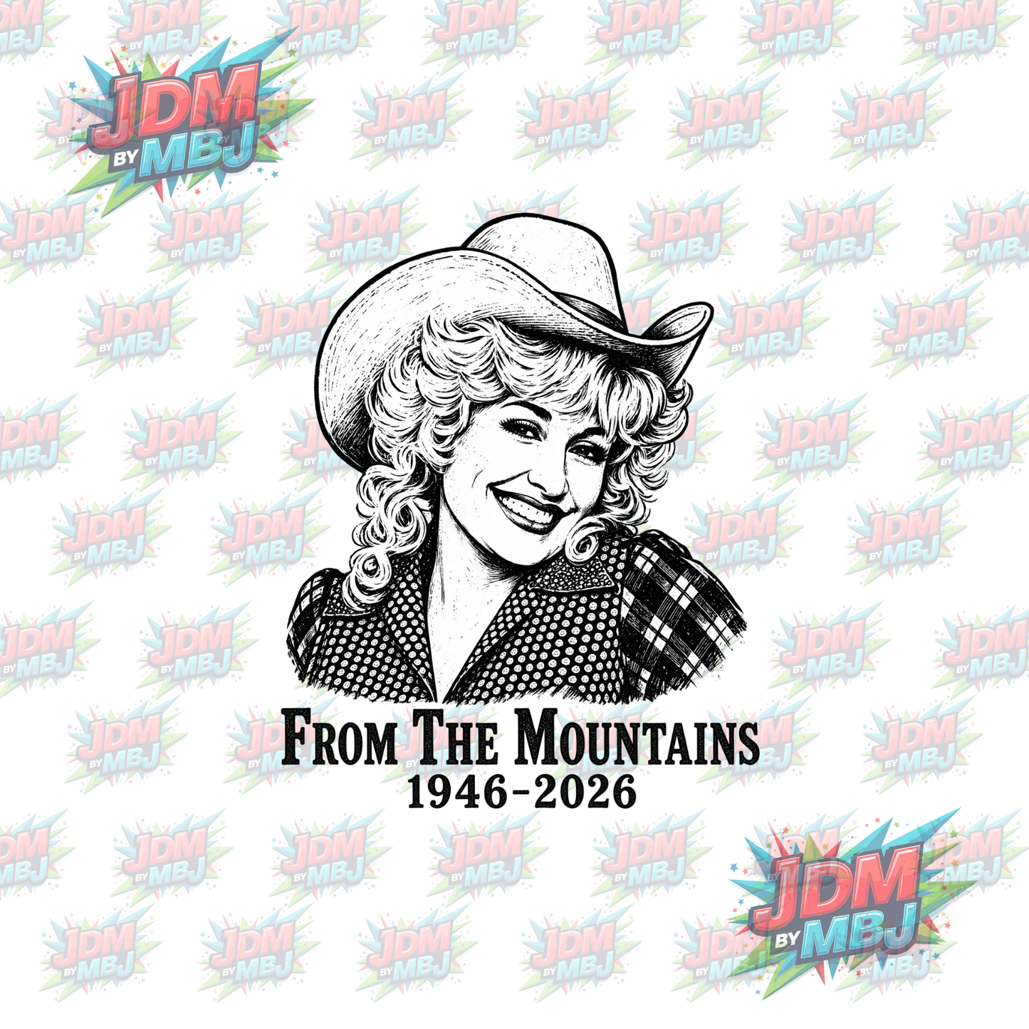 Iron On - Dolly Parton DTF