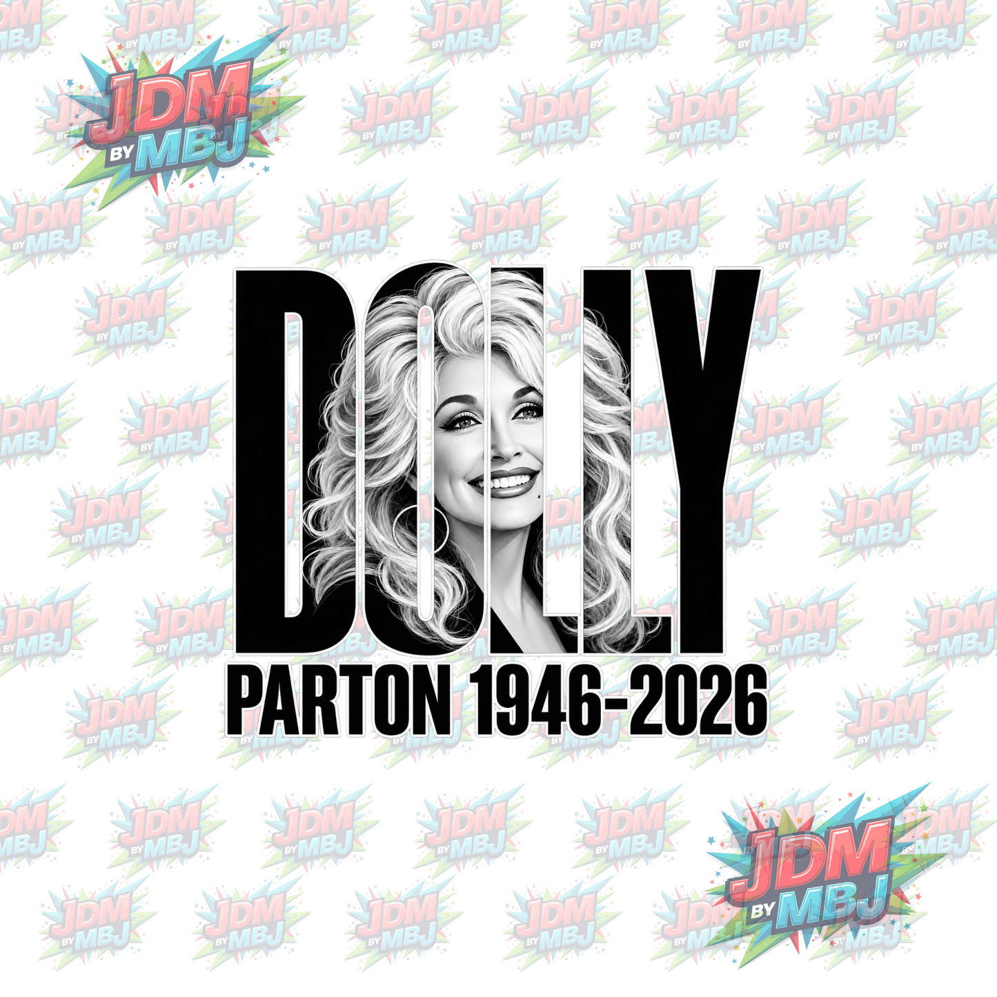 Iron On - Dolly Parton DTF