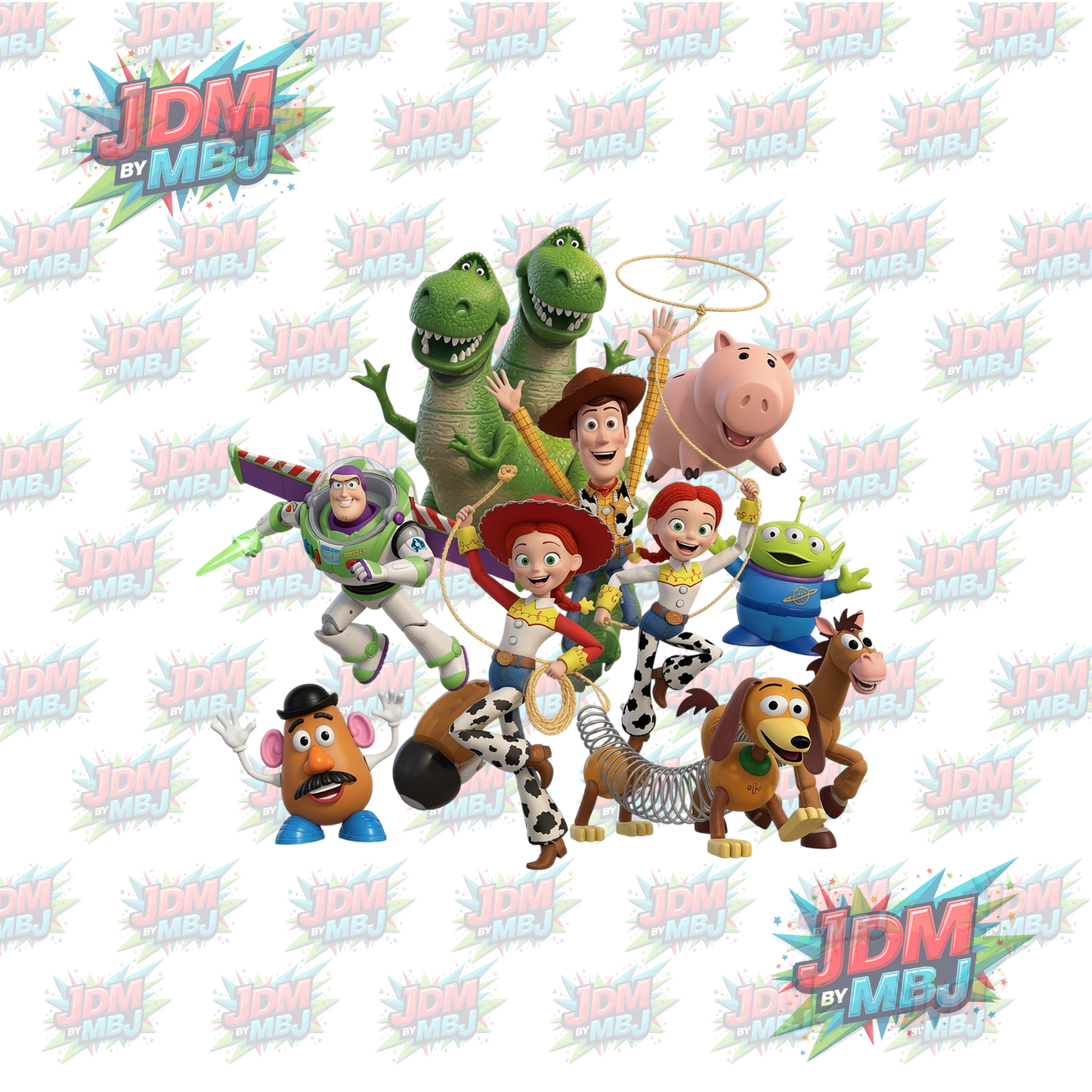 Iron On - Toy Story DTF 20cm