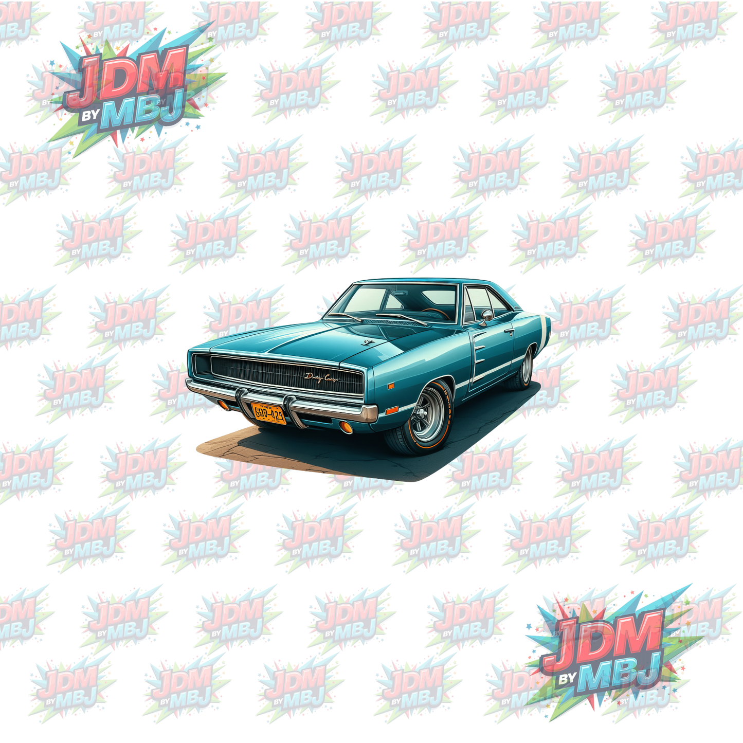 Iron On - Classic Vintage Cars DTF 20cm