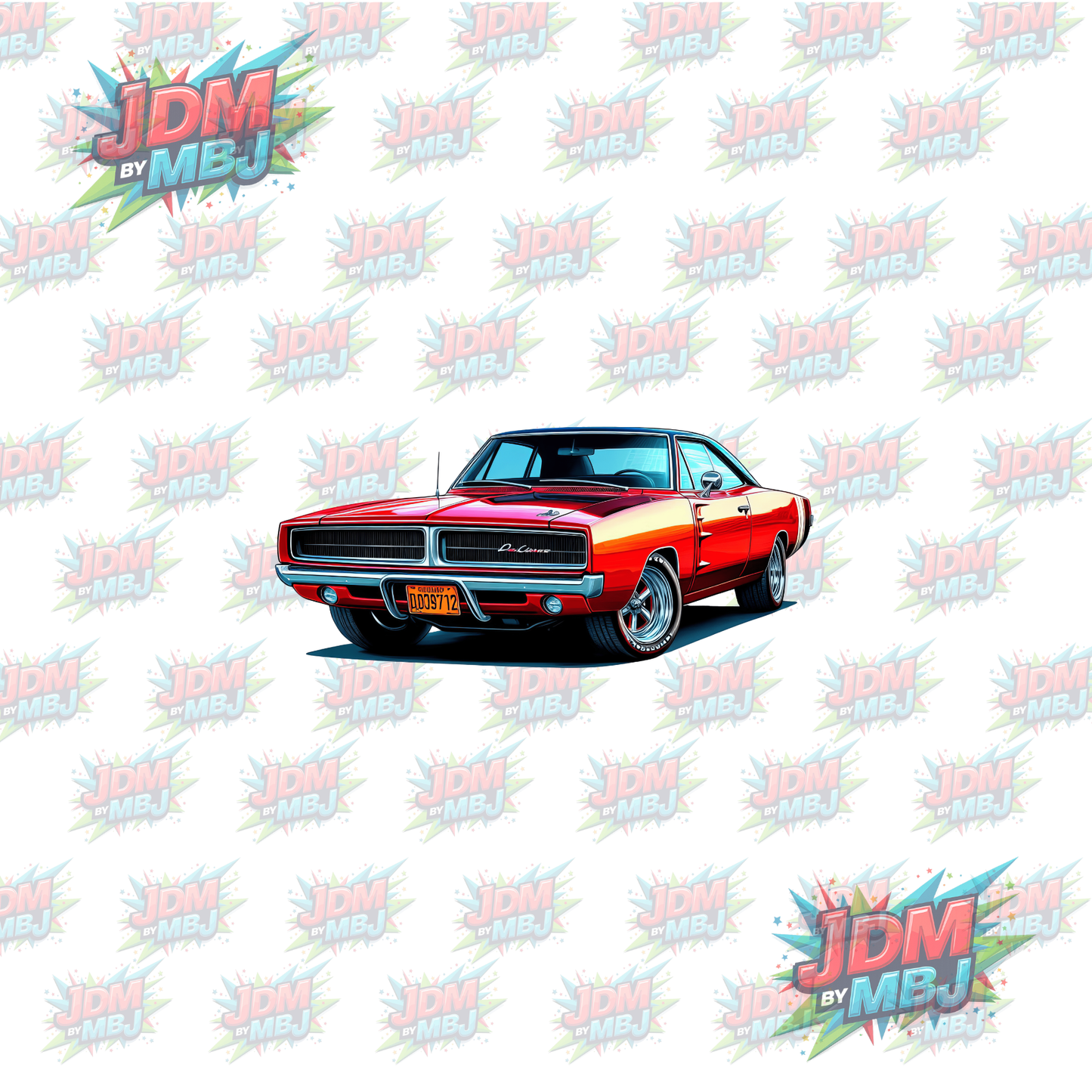 Iron On - Classic Vintage Cars DTF 20cm