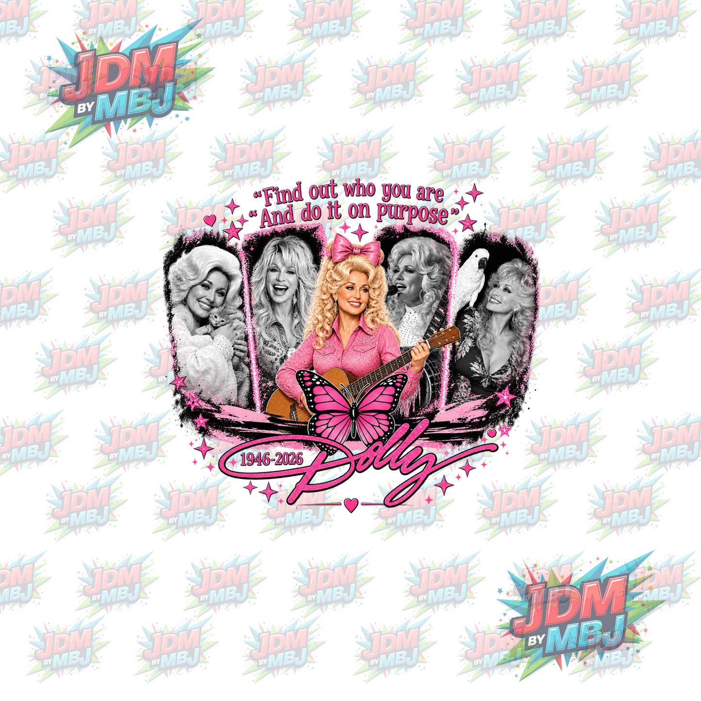 Iron On - Dolly Parton DTF