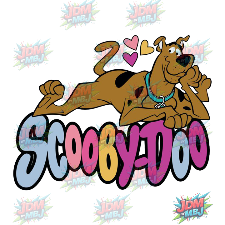 Iron On - Scooby Doo DTF 25cm