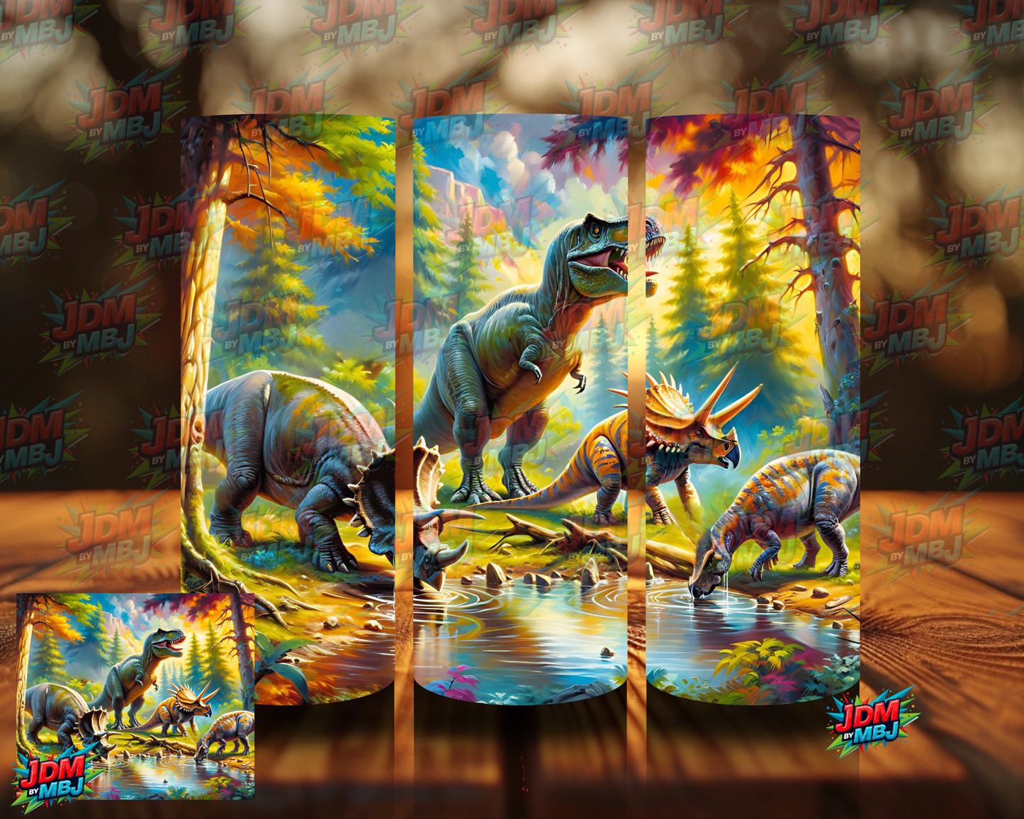 Inspired by Dinosaur's Sublimation Prints