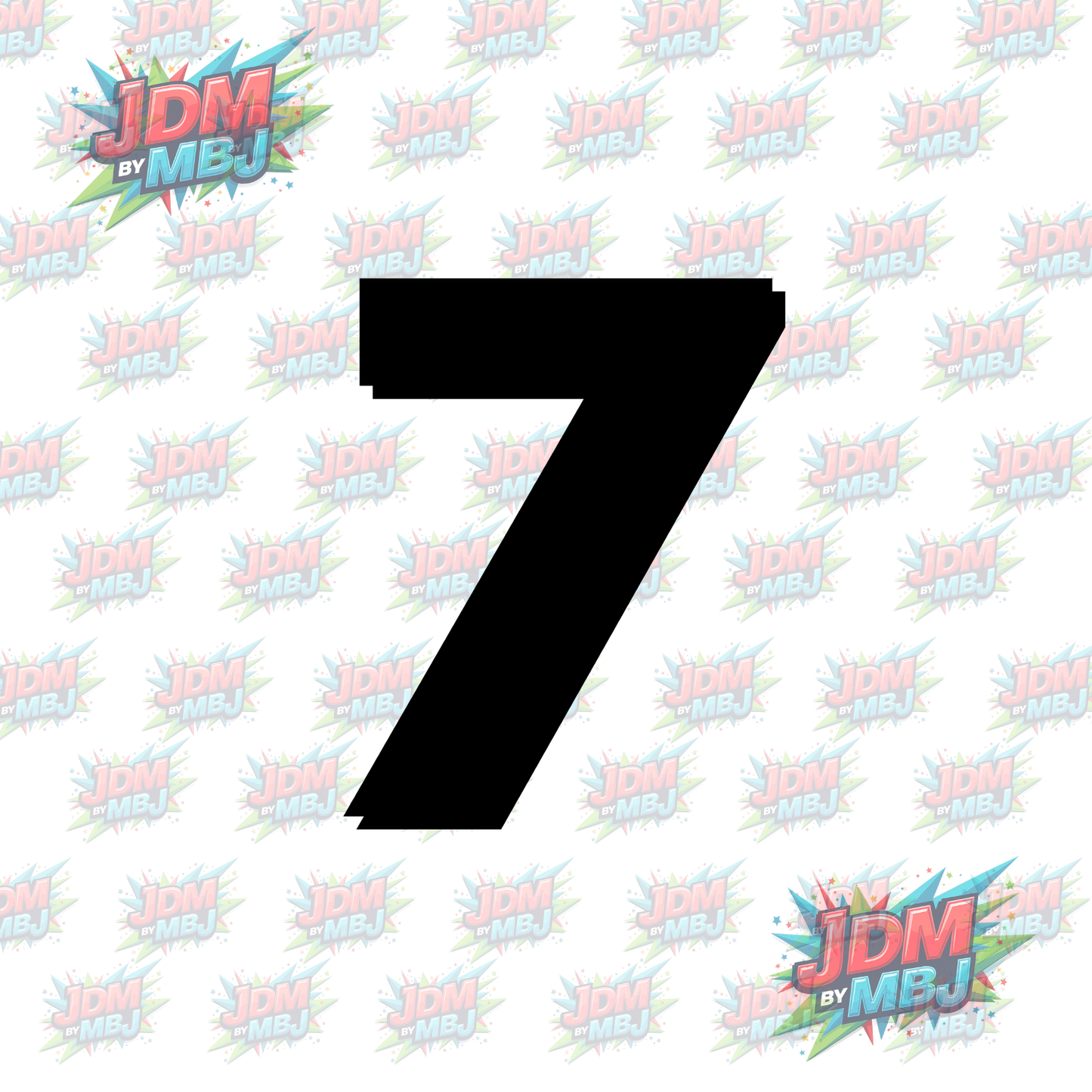 Iron On - Jersey Numbers DTF