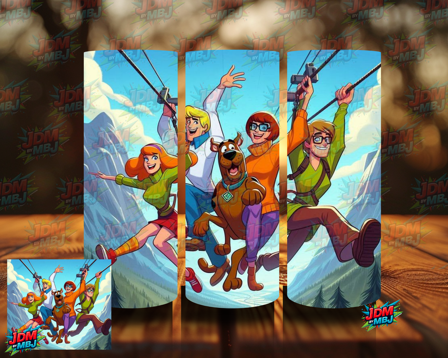 Inspired by Scooby Doo Sublimation Prints