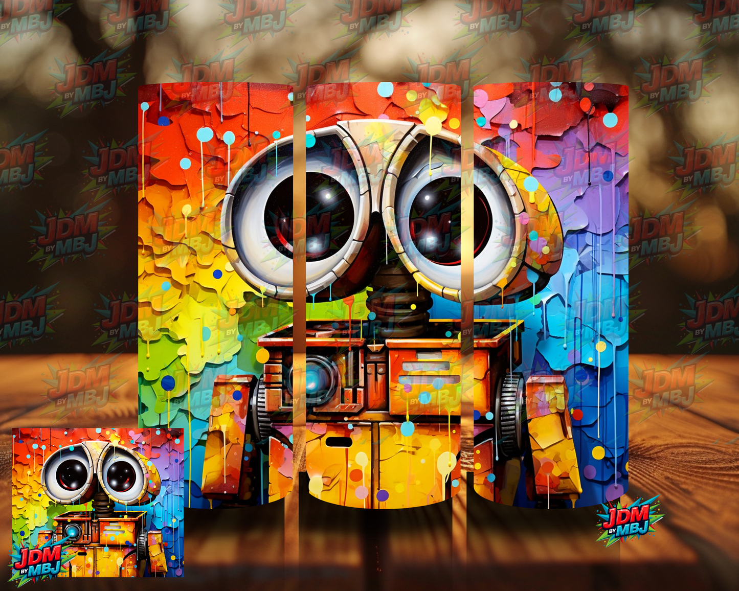 Inspired by Wall-E Sublimation Prints