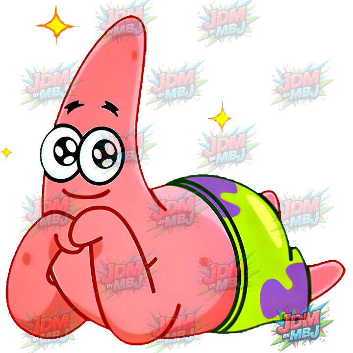 Iron On - Sponge Bob Square Pants DTF 25cm