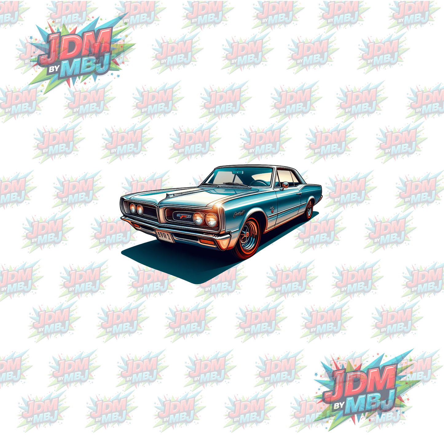 Iron On - Classic Vintage Cars DTF 20cm
