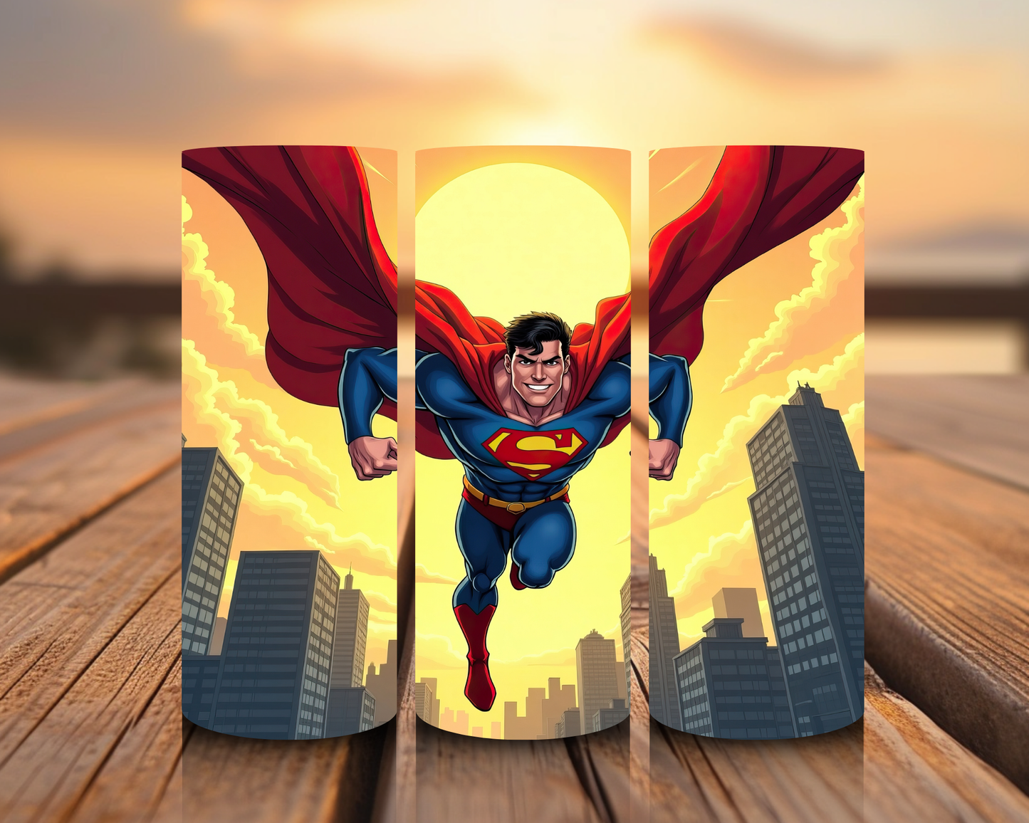 Inspirado en las impresiones de sublimación de Superman