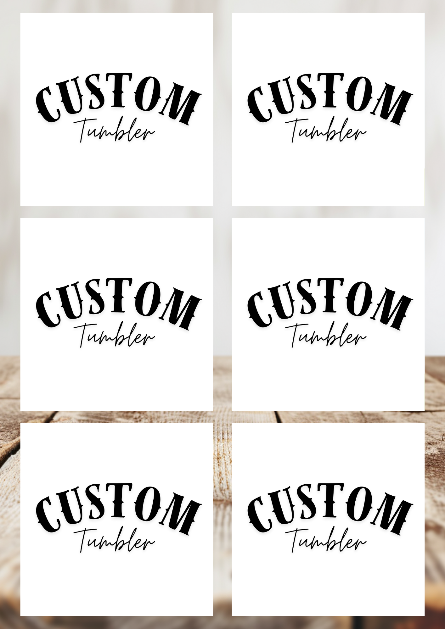 Impresiones de sublimación personalizadas