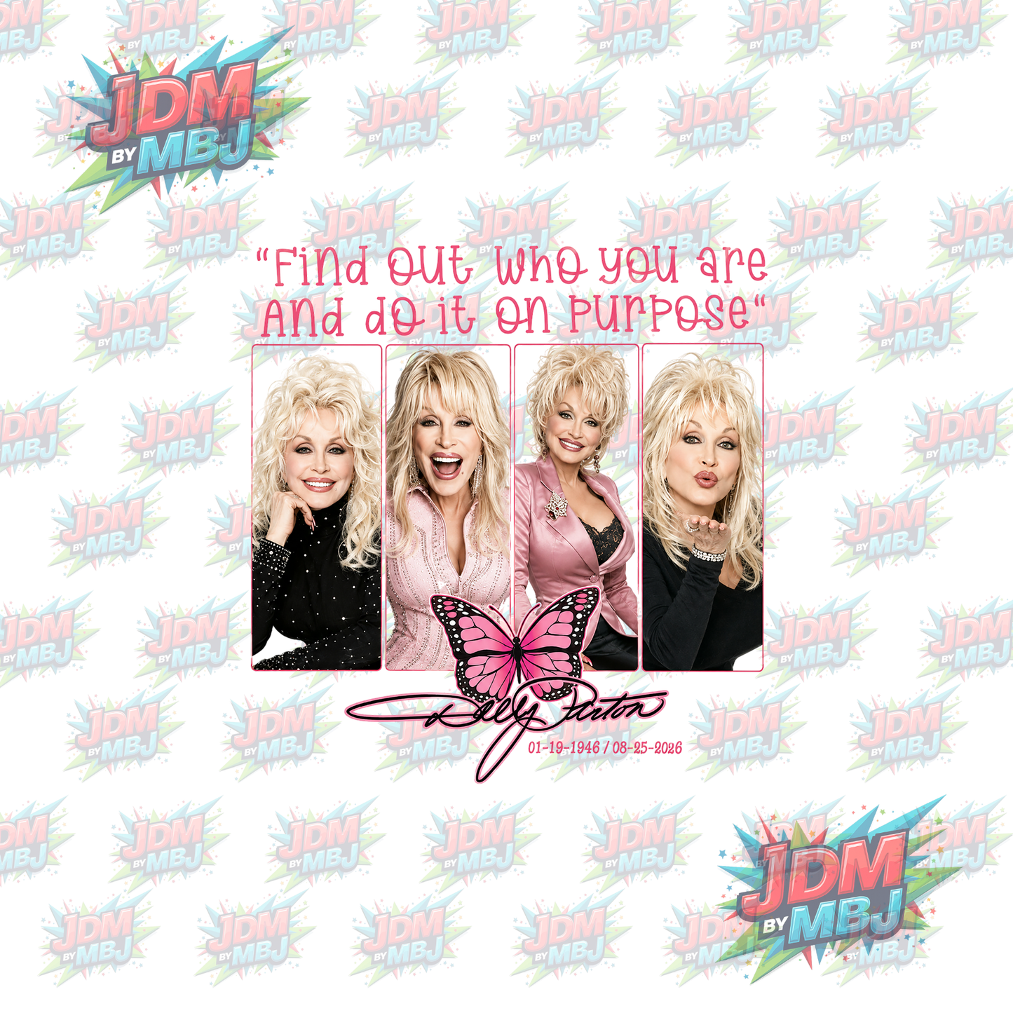 Iron On - Dolly Parton DTF
