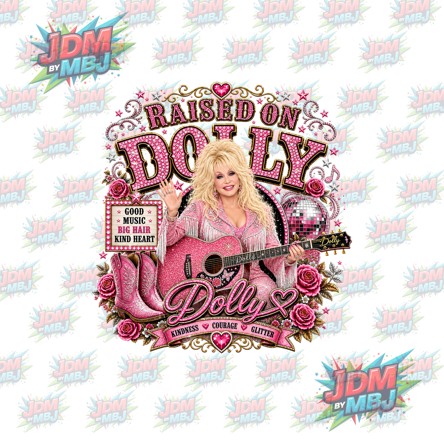 Iron On - Dolly Parton DTF