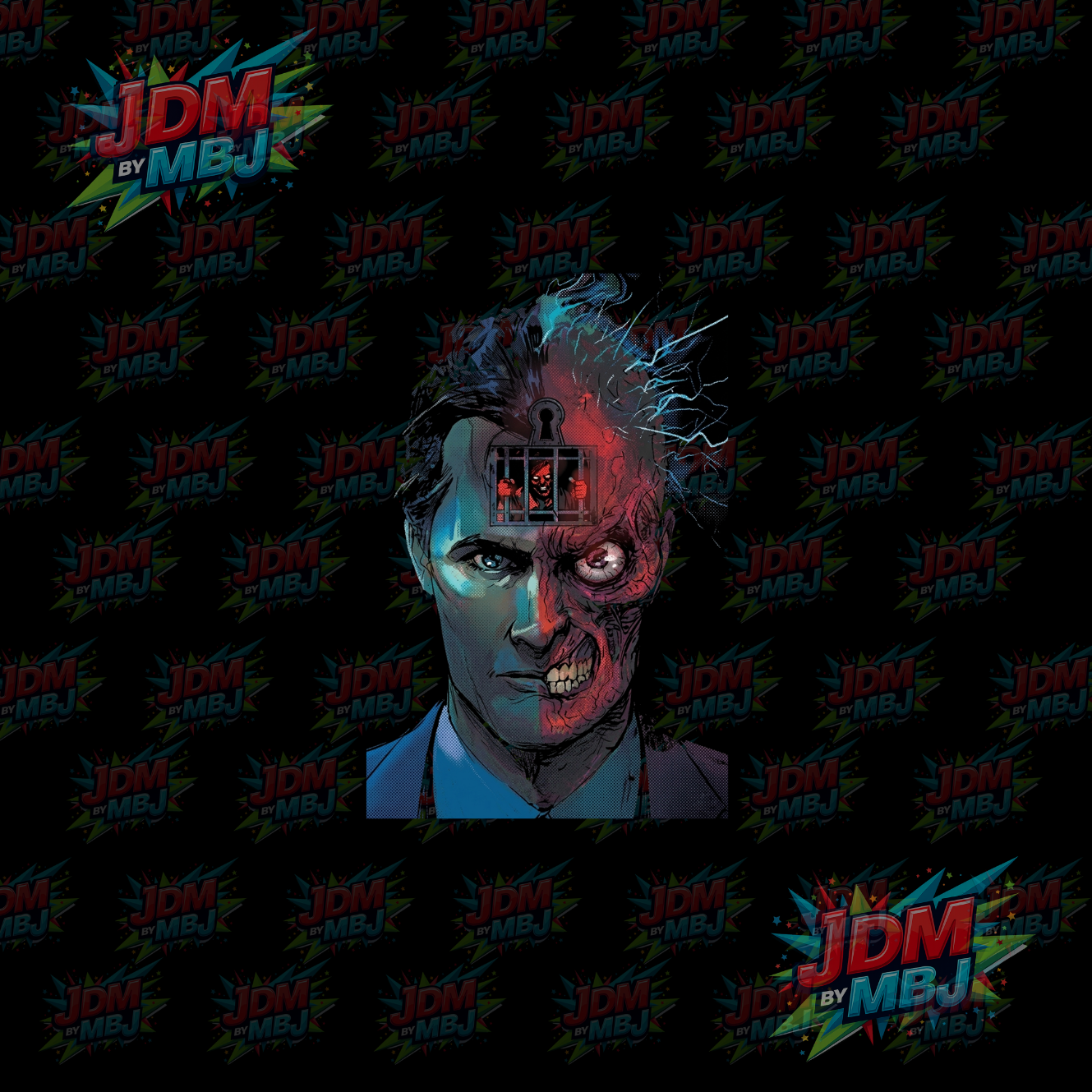 Iron On - Marvel/DC Halftone DTF