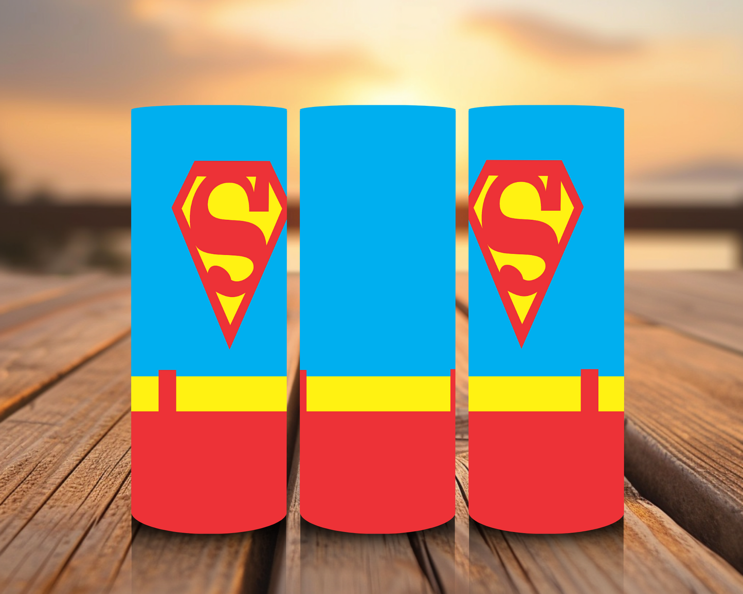 Inspirado en las impresiones de sublimación de Superman
