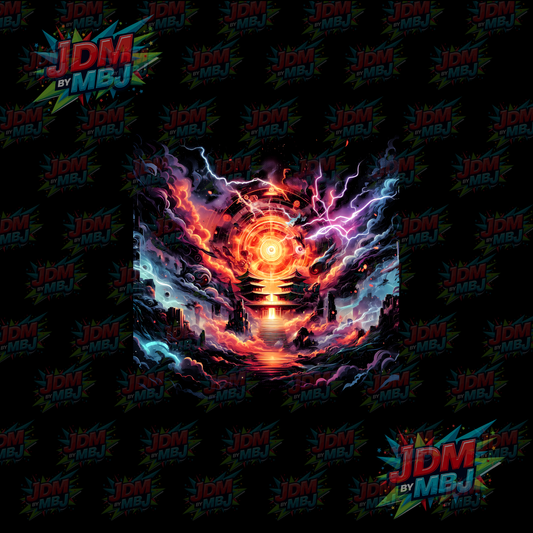 Iron On - Naruto 'Halftone' DTF