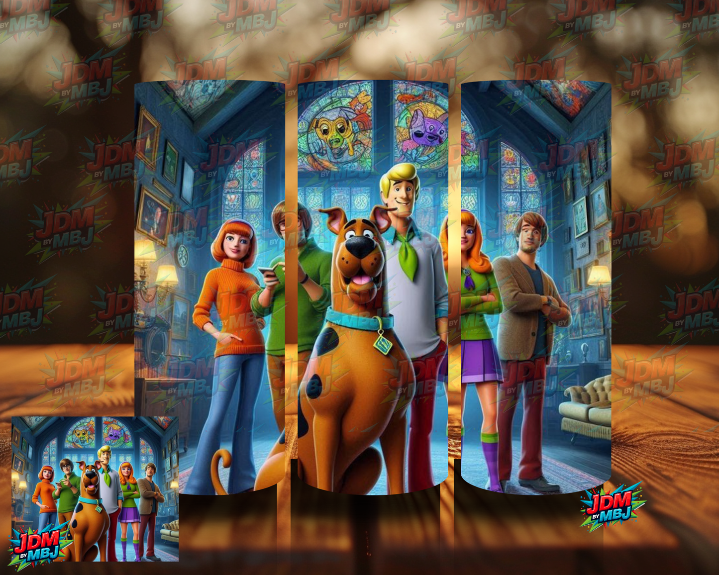 Inspired by Scooby Doo Sublimation Prints