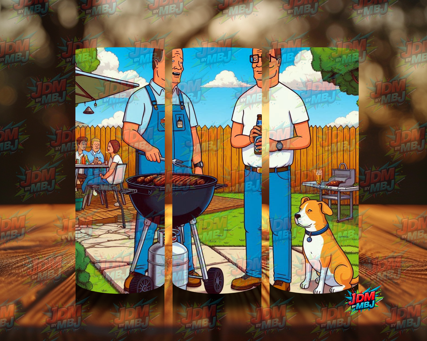 Inspired by King of The Hill Sublimation Prints