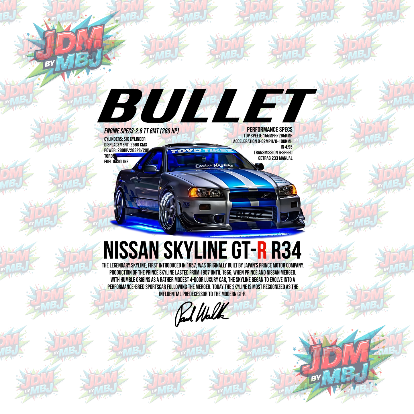Iron On - JDM DTF