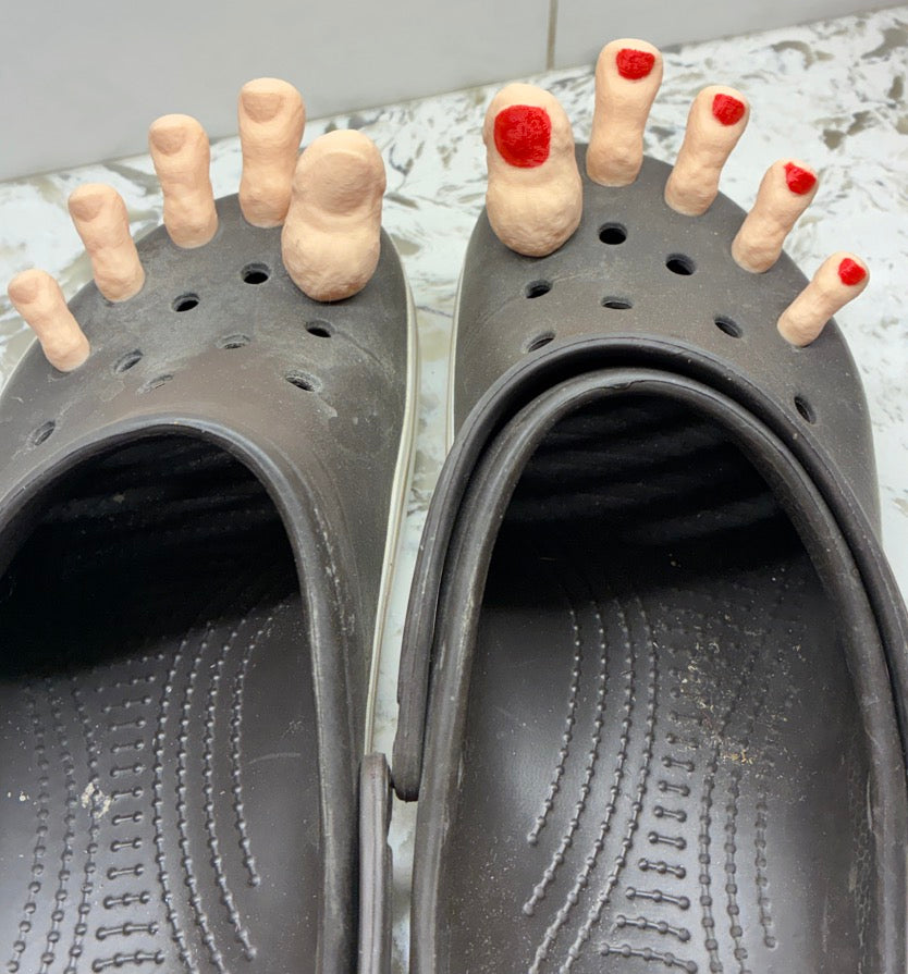 Toe Shoe Charm's (Paint your Own Toes)