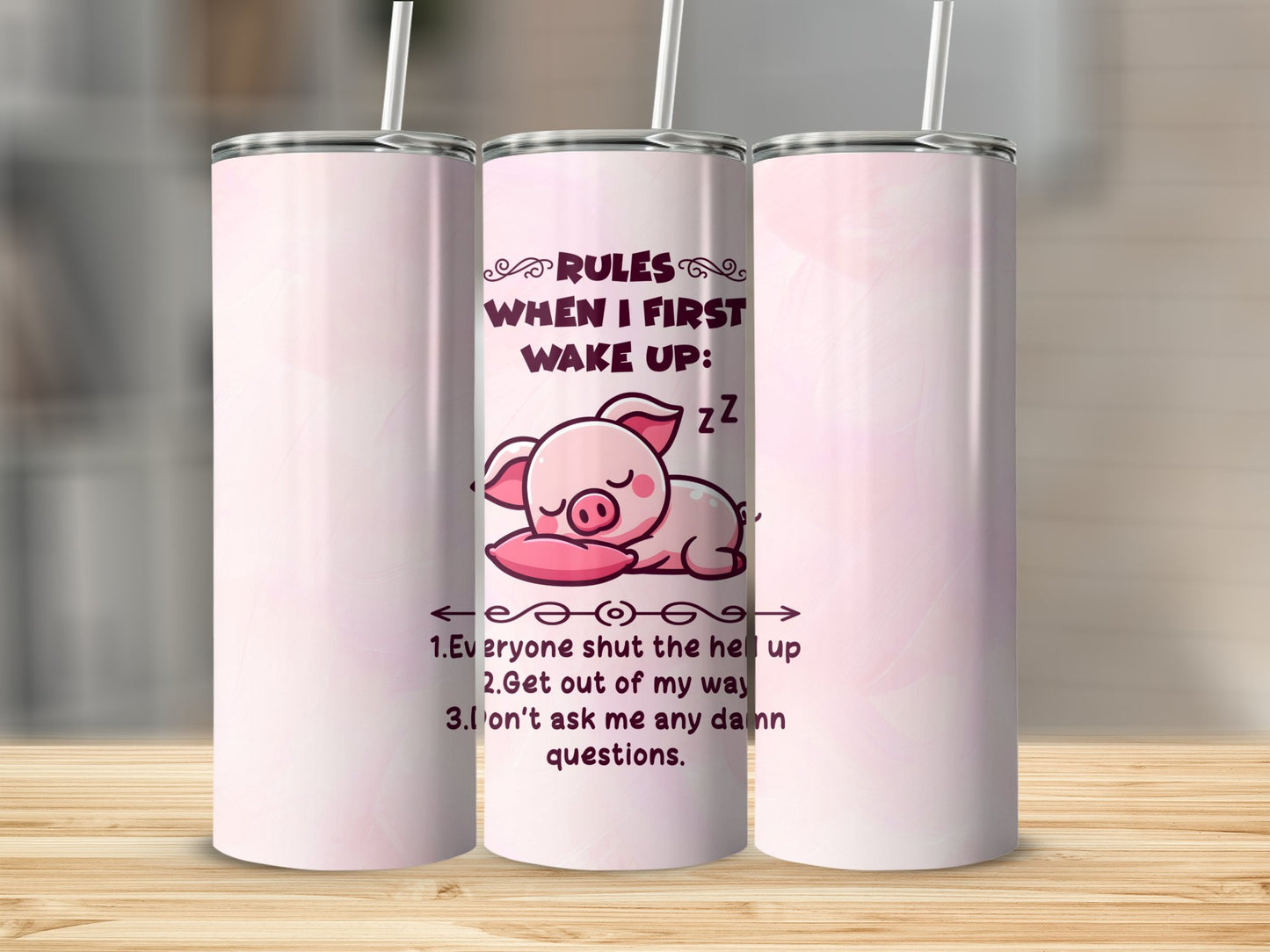 Funny Animal 20oz Sublimation Prints