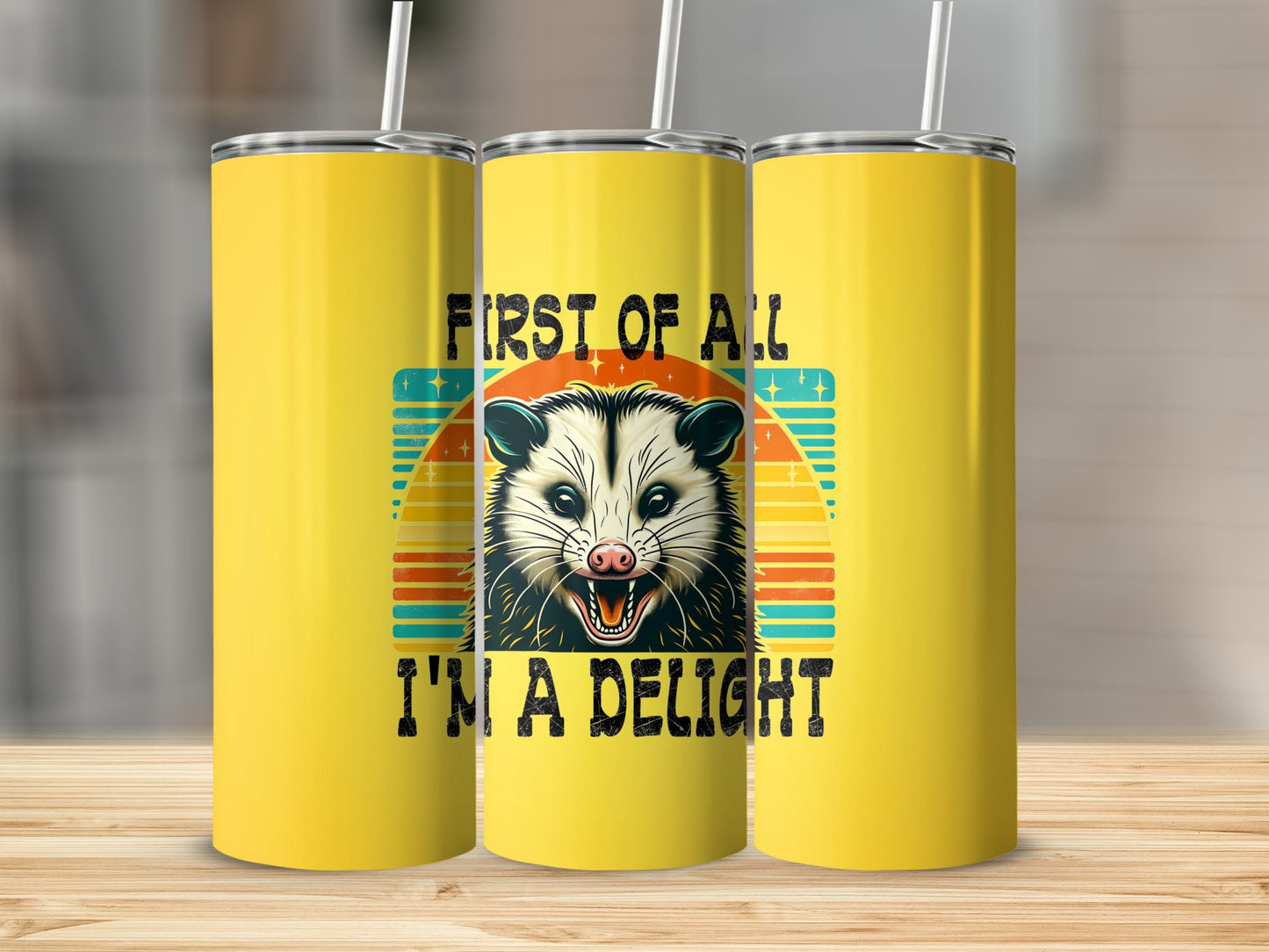 Funny Animal 20oz Sublimation Prints