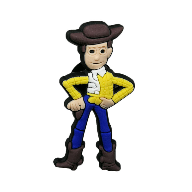 Inspirado en los adornos para zapatos de Toy Story