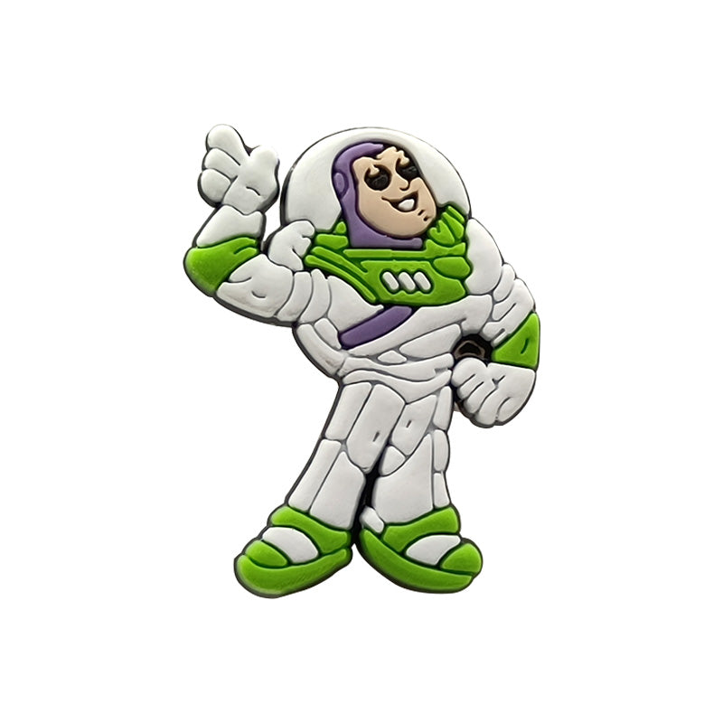 Inspirado en los adornos para zapatos de Toy Story