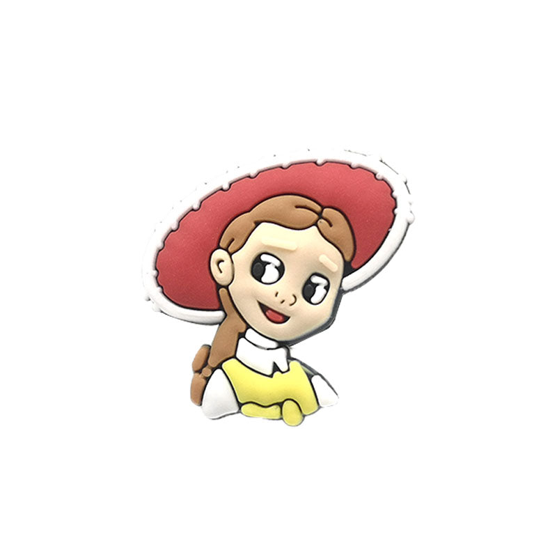 Inspirado en los adornos para zapatos de Toy Story