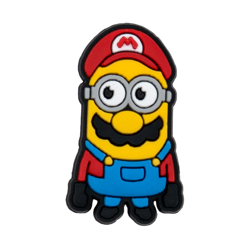 Inspirado en los adornos para zapatos de Minions (Gru, mi villano favorito)
