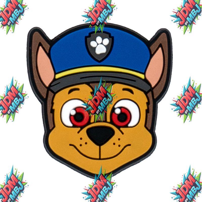 Inspirado en los adornos para zapatos de la Patrulla Canina