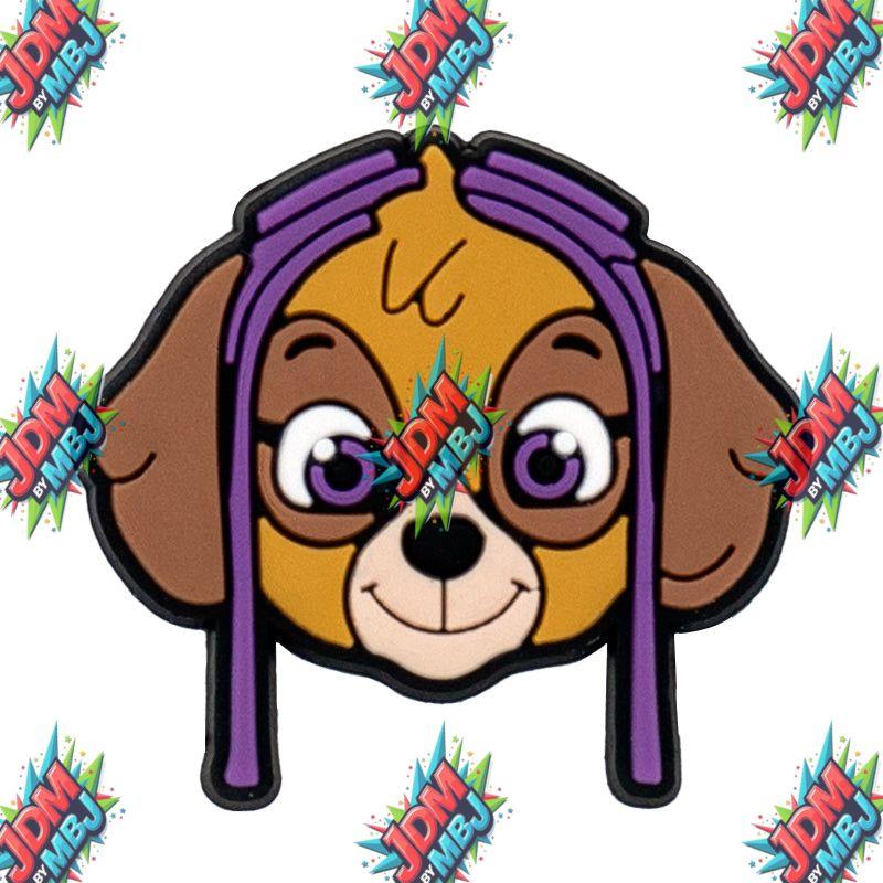 Inspirado en los adornos para zapatos de la Patrulla Canina