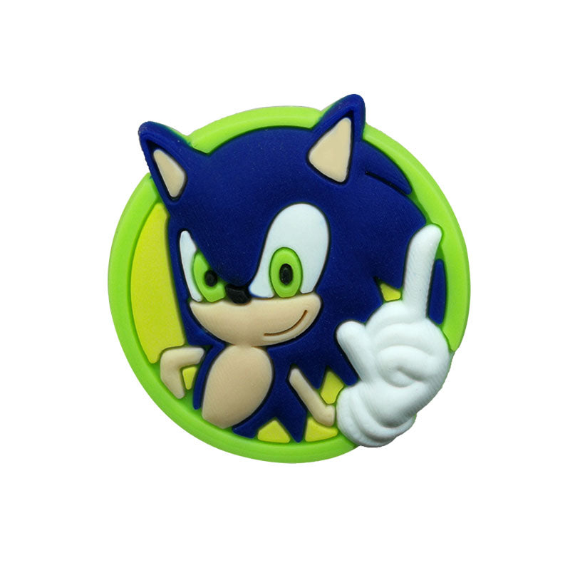 Inspirado en el dije para zapatos de Sonic the Hedgehog