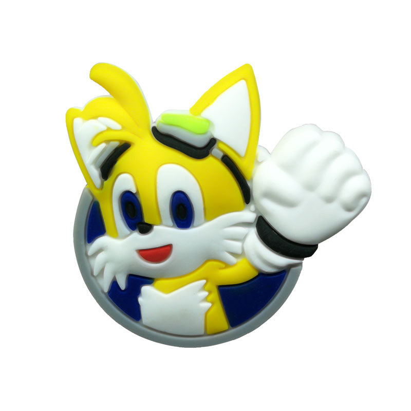 Inspirado en el dije para zapatos de Sonic the Hedgehog